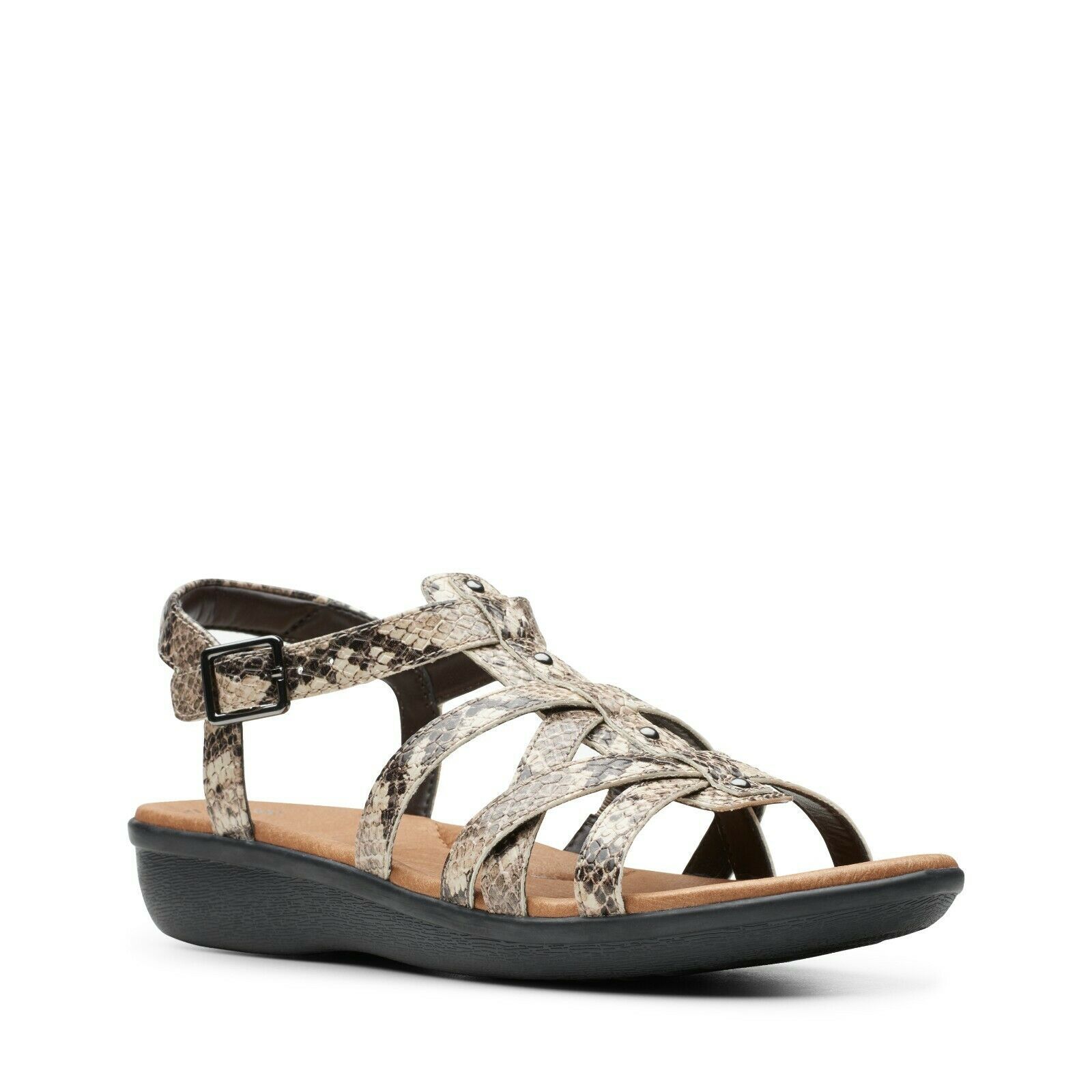 Womens Clarks Loomis Katey Casual Gladiator Buckle Strap Sandals Sizes 3 to 9 - Picture 16 of 21