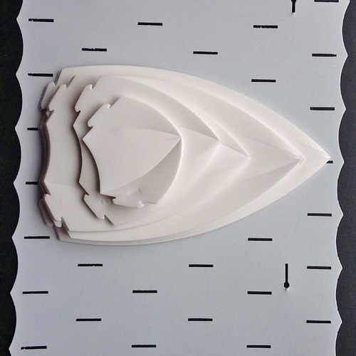 Ceiling Lamp Shade Nordic Style Lampshade Home Living Room Decor (6-Layer Lotus) - Picture 3 of 8