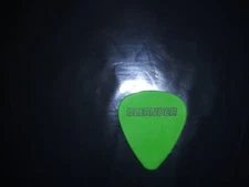 OLEANDER Band Logo Ric Ivanisevich Signature 2001 Unwind Tour Used GUITAR PICK