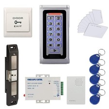Waterproof Metal RFID PIN Code Door Security Access Control System Kits with ...