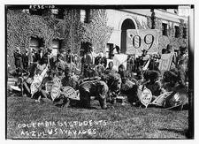 Photo:Columbia '09 students as Zulu savages,costumes,Bain news Service