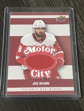 25/26 UPPER DECK RED WINGS CENTENNIAL JAKE WALMAN MOTOR CITY JERSEY UD SP
