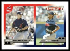 2005 Topps Total Rafael Betancourt/David Riske Cleveland Indians #635
