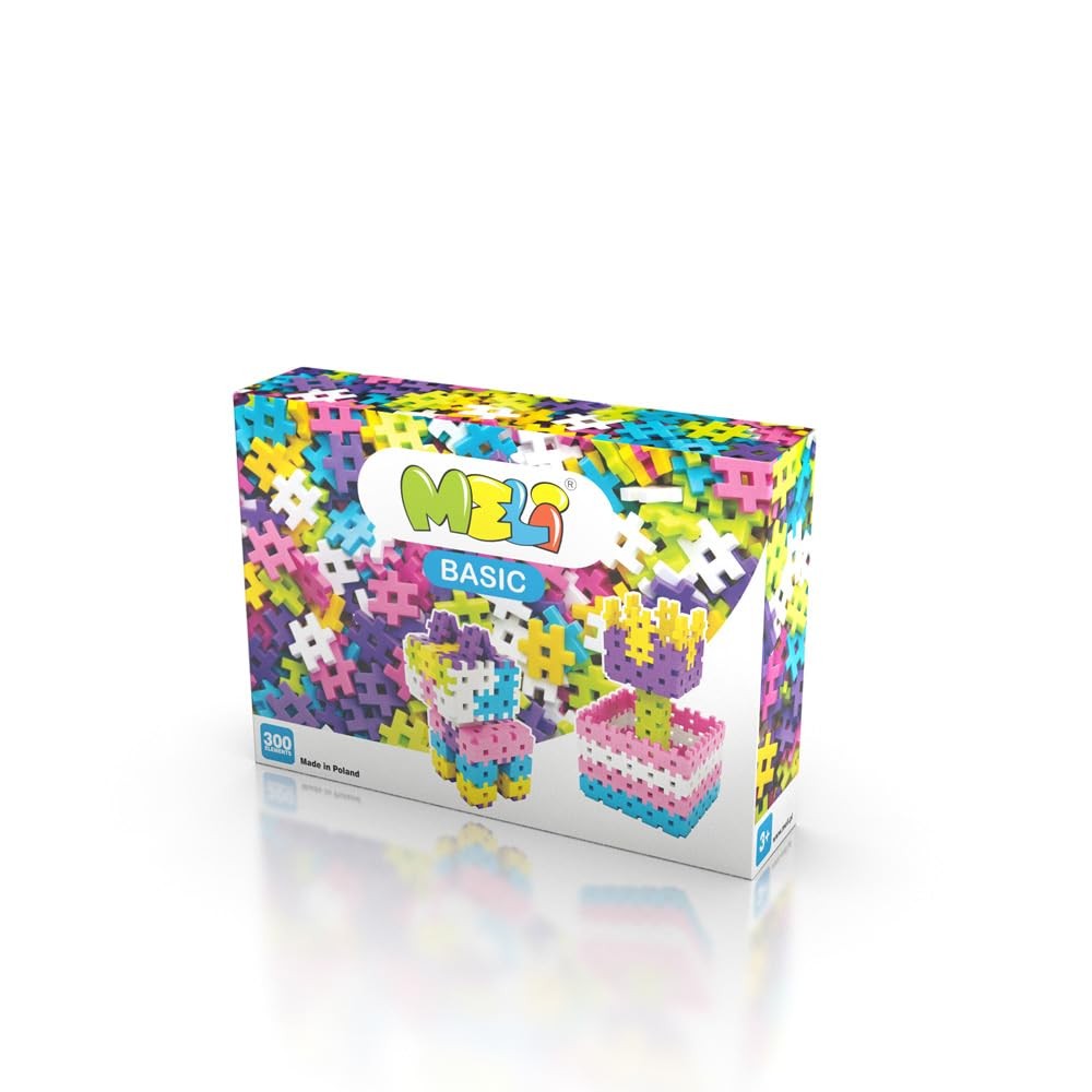 Meli 67216 Basic Pink Dieren Creatief speelgoed 300 stuks 300 Stck Roze 11090₽