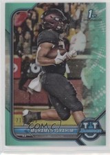2021 Bowman U Chrome Prospects Aqua Refractor 213/299 Mohamed Ibrahim #36 0b06