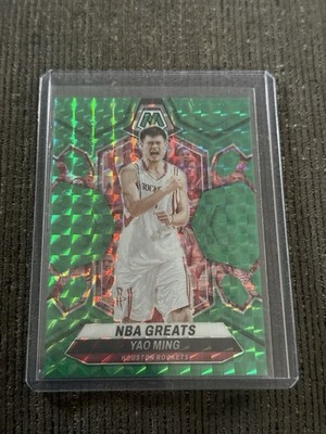 Yao Ming 2023-24 Panini Mosaic Green No 294