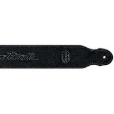 STEPH SUEDE SHOULDER STRAP - BLACK - BS-1027 BLACK GUITAR ACCESSORIES