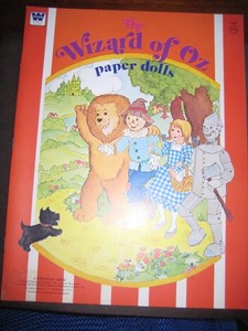 UNUSED 1976 Whitman The Wizard of Oz Paper Dolls