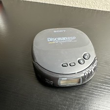 Vintage Sony Discman ESP D-242 CK Mega Bass Compact Portable CD Player Parts