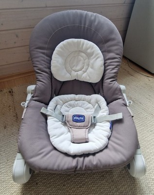 Chicco Babywippe - Schaukelwippe - grau/natur - wie neu