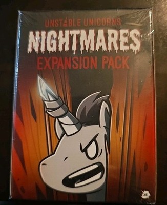 Unstable Unicorns: Nightmares Expansion - Party Game Board Game New!