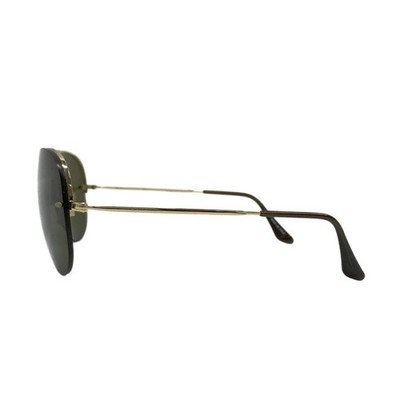 Ray-Banレイバン 希少 RB3214 RIMLESS AVIATOR Ray-Ban Rimless Aviator Sunglasses Eyewear RB3214 001/73 59□14