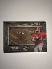 2012 SP Authentic - Stadium Authentics Herschel Walker #SA-HW