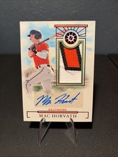 2024 Panini Boys of Summer - Prospect Material Signatures Mac Horvath #PMS-MH...