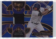 2024 Panini Select Selective Swatches Blue Prizm 4/49 Yanquiel Fernandez 1oj6
