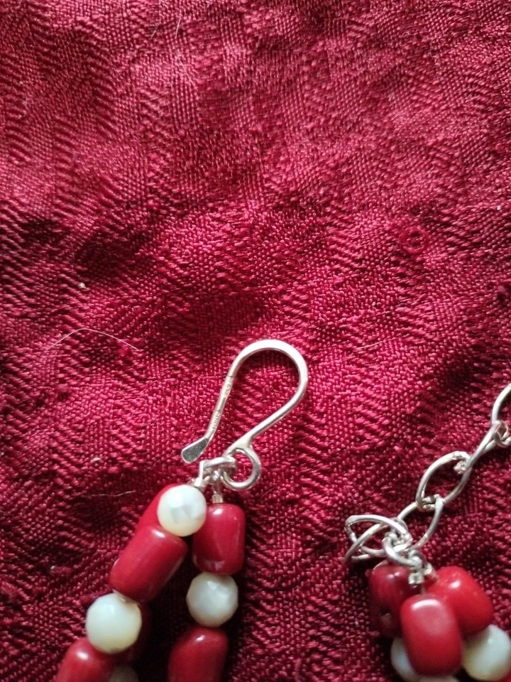 Collar DTR Jay King Coral Y .925 Foto 3 de 4