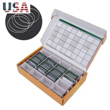 265pcs Waterproof Watch O Ring DIY Gasket Washers Assortment for Watchmaker G