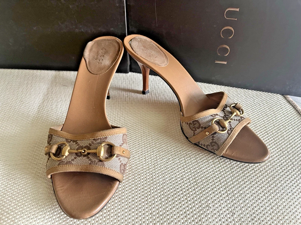 Gucci High (3-3.9 in) Heel Height Slide Sandals for Women for sale