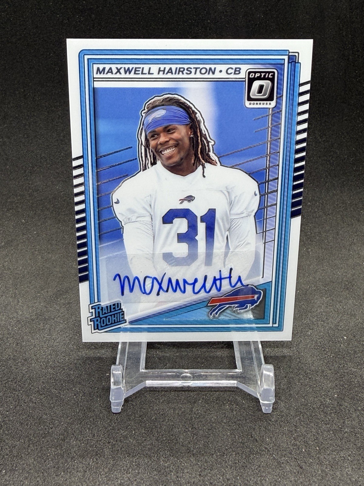 Maxwell Hairston Panini Donruss Optic #286 Autograph