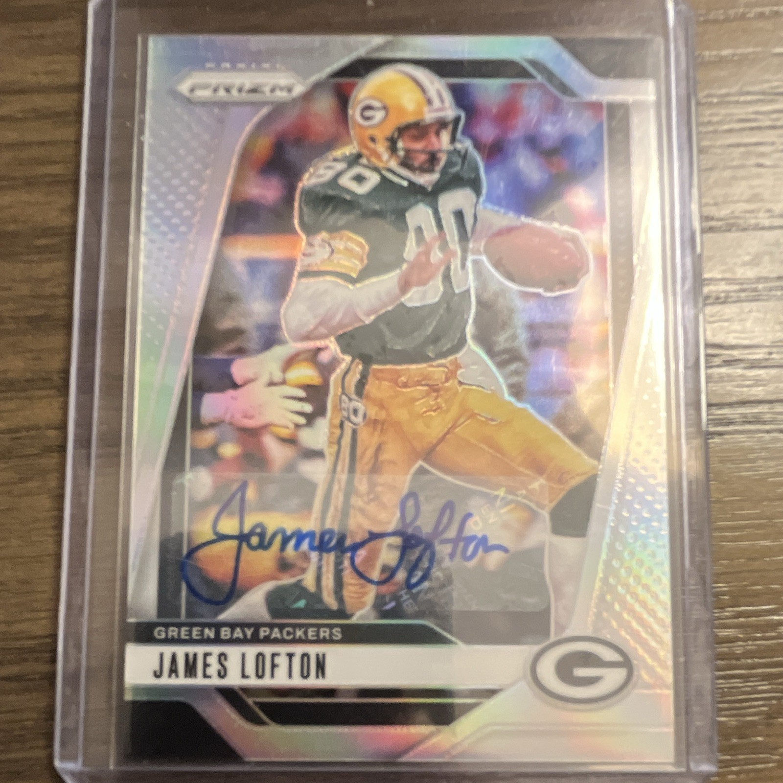 Panini Prizm 2024 James Lofton Green Bay Packers Auto #109 NFL Football Card