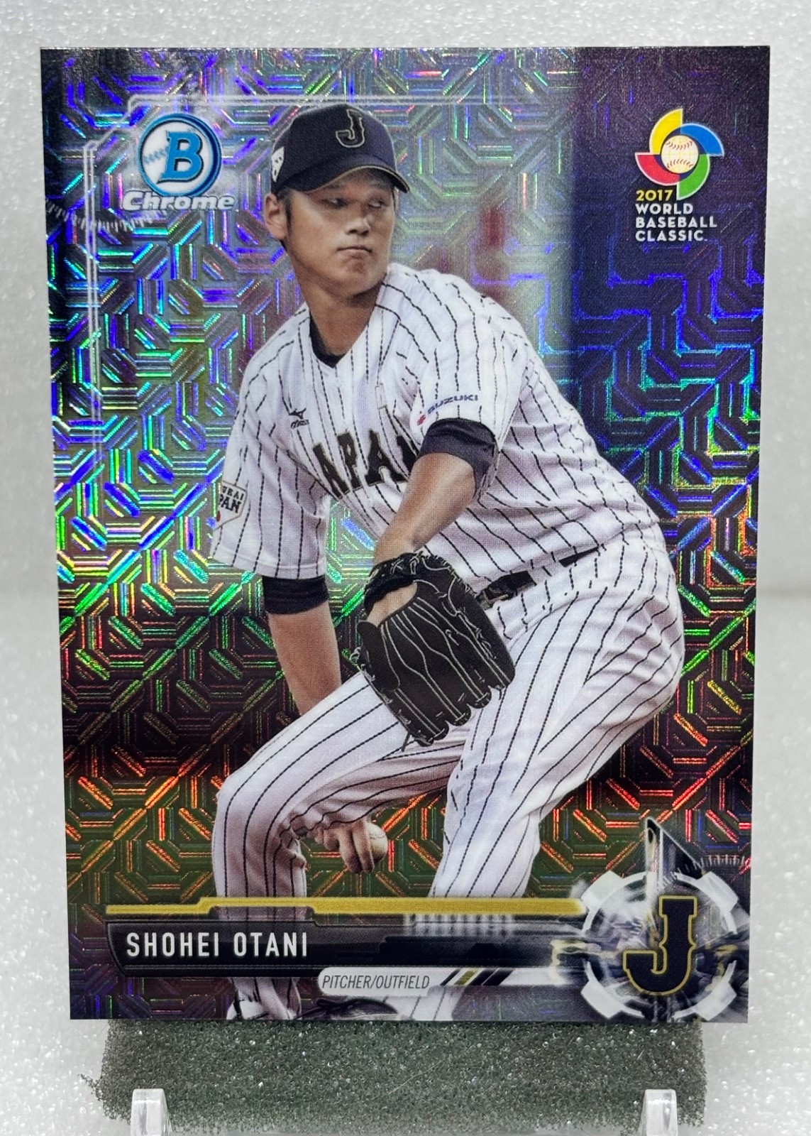 SHOHEI OHTANI 2017 Bowman Chrome Mega #BCP31. Dodgers / WS Champ / MVP / UER