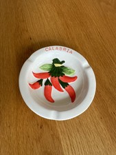Posacenere Ceramico Calabria Peperoncino Calabrese Souvenir Originale
