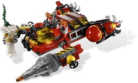 LEGO 7984 Deep Sea Raider MINIFIGURES Atlantis Dr Brains Hammerhead USA SEALED