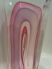 Signed QUINTESSCENCE Studio Glass Veiled Art Glass Paperweight 1990 — photo 10