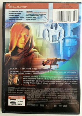 Children of Dune DVD 2 Disc Set 2003 Susan Sarandon Frank Herbert Sci-Fi