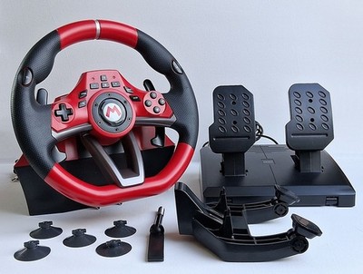 Hori Mario Kart Racing Wheel Pro Deluxe NSW-228U   Switch   OVP   Top Zustand