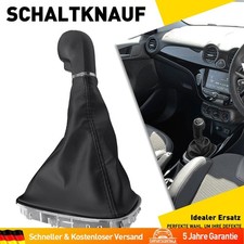 Schaltknauf Knauf Schaltsack Rahmen 6 Gang für Opel Corsa D 2006-14 E 2014-2019