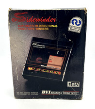 RARE NOS Broadax BVI Sidewinder BETA CASSETTE Video Tape REWINDER w/Fast Forward