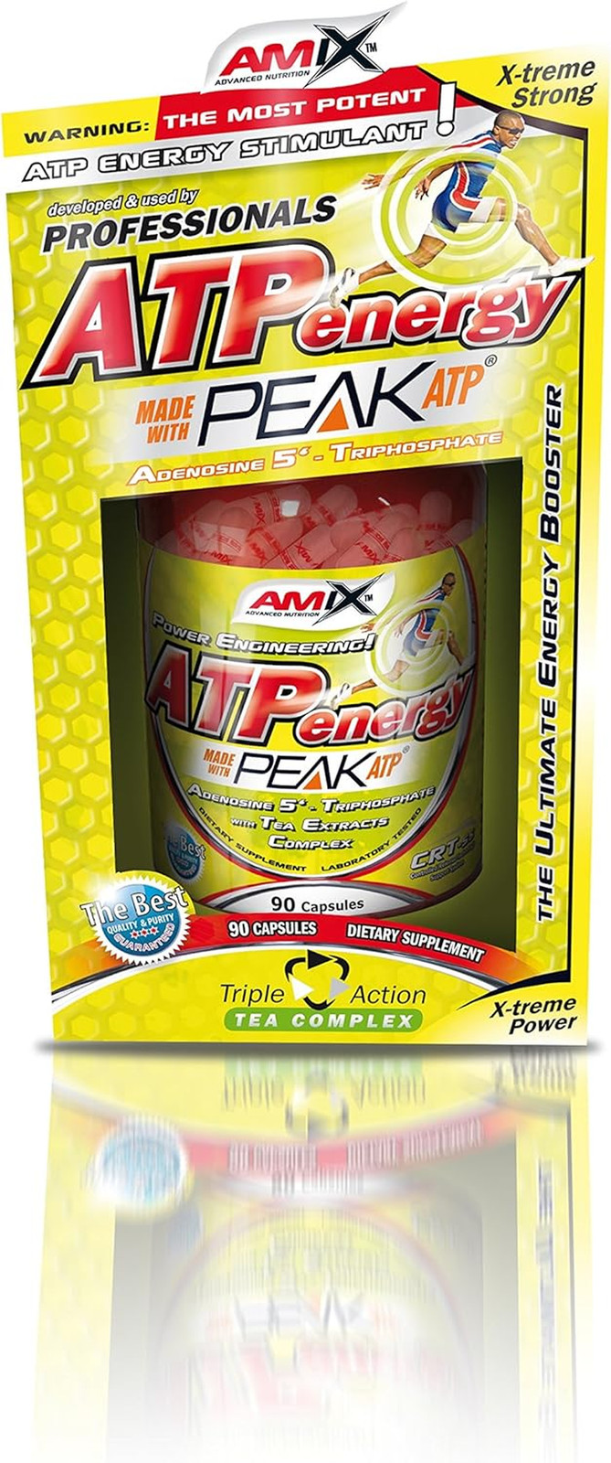 Amix - ATP Energy - Suplemento Alimenticio - Revitalizante Con ATP - Mejora La R
