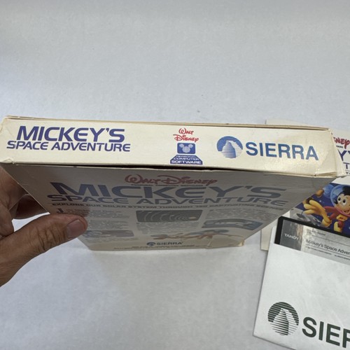 Topolino Avventura Spaziale Sierra Walt Disney Tandy 1000/1200 IBM Videogioco PC - Foto 10 di 16