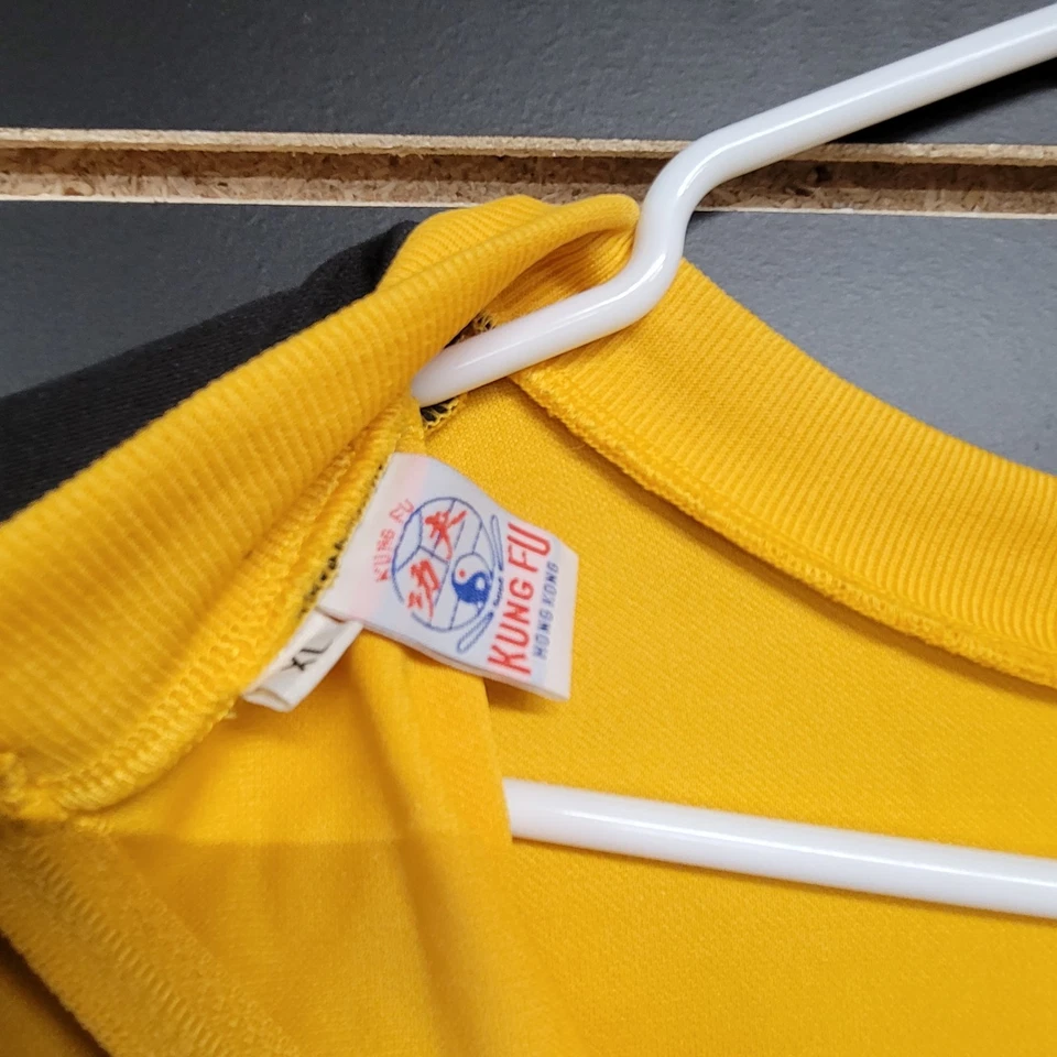 Брюс Ли игра смерти кунг-фу Гонконг комбинезон размер XL винтажный - Изображение 2 из 4