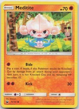 Meditite 76/168 Common Celestial Storm Pokemon TCG MP