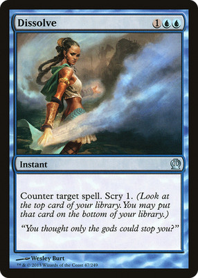 Dissolve #47 (Foil) (LP) Theros THS Magic MTG