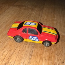 1993 LIFE-LIKE Ford Odd Red W/Yellow T-Bird Racer 46 Slot Car Runs Lighted