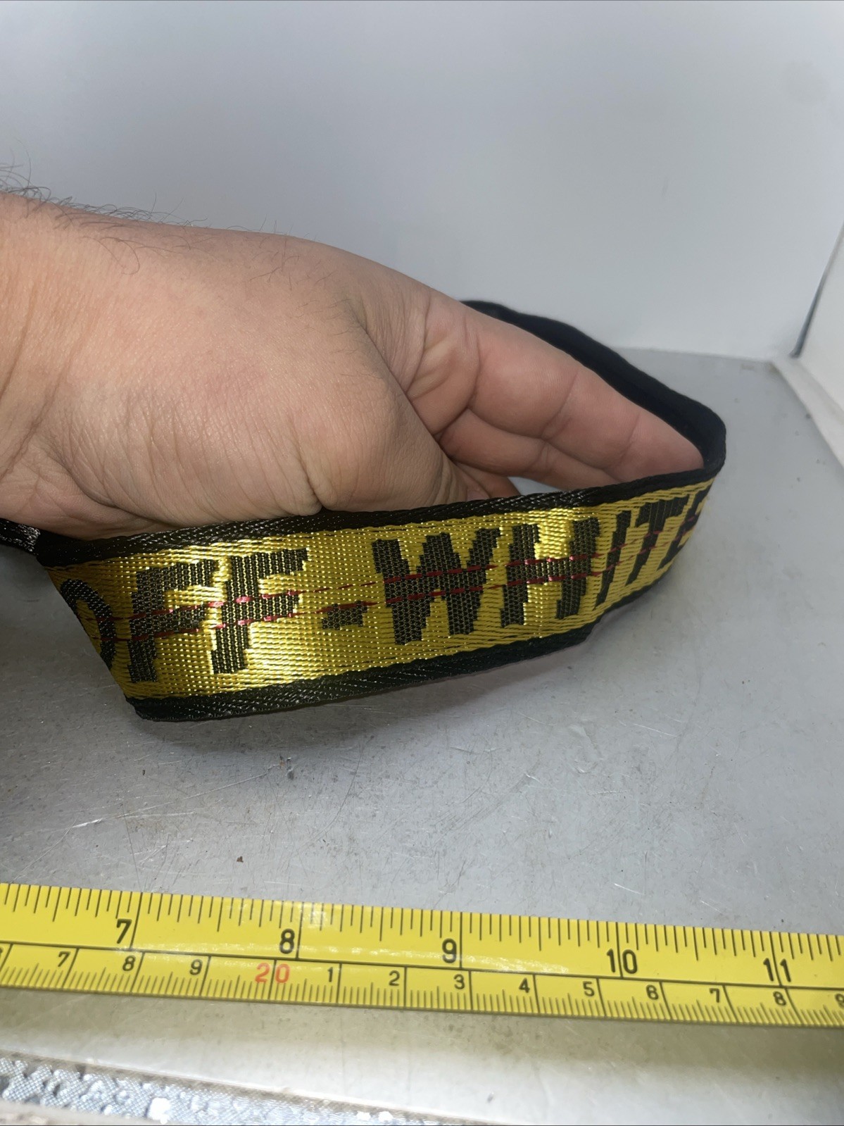 Off-White Weight Securing System Yellow Black Ind… - image 3