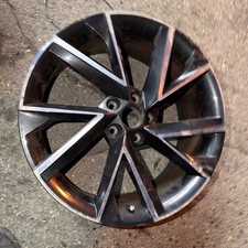 SKODA KAROQ 19" DIAMOND CUT ALLOY WHEEL RIM 8J OEM 57A601025R GENUINE X1