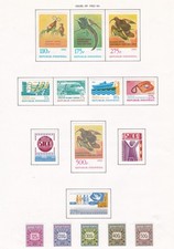 INDONESIA  ^^^^^^1983-84    hinged sets  on page   hcv @ xx dco 1258indo
