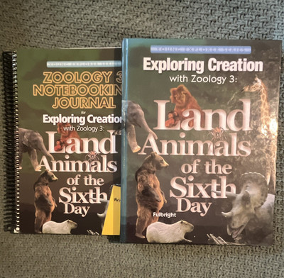 Apologia Exploring Creation with Zoology 3 Land Animals Textbook & Journal Set