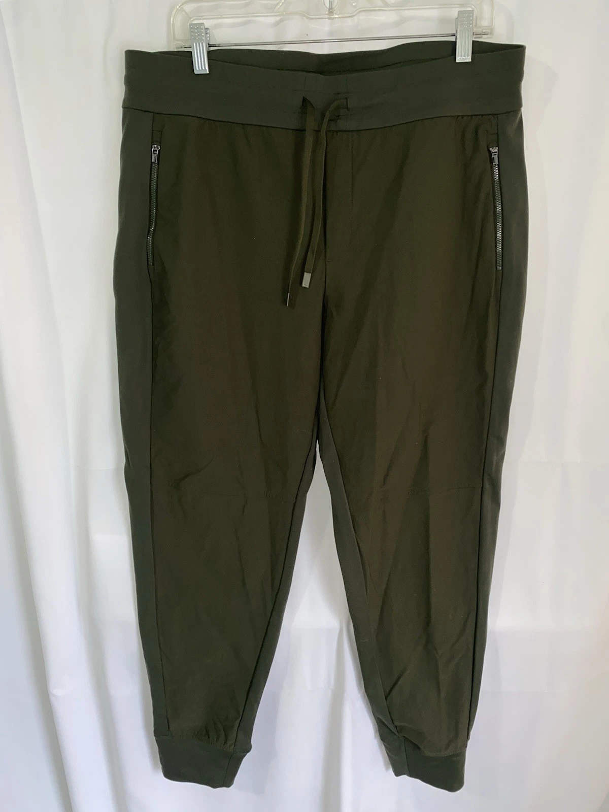 Athleta Jogger Womens 16 Headlands Hybrid Trek Jogger Green Pull On Performance