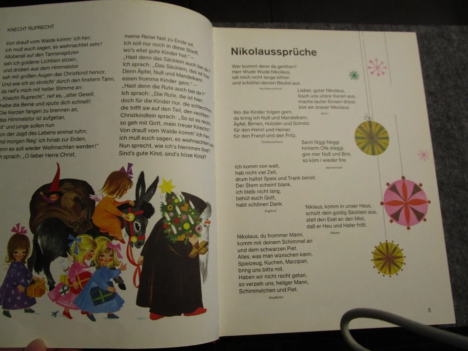 Mein grosses Weihnachtsbuch Felicitas Kuhn Vintage  Altes Kinderbuch - Bild 4 von 4