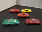 M990-MATCHBOX LESNEY LOT OF FIVE MODELS INC FERRARI BERLINETTA