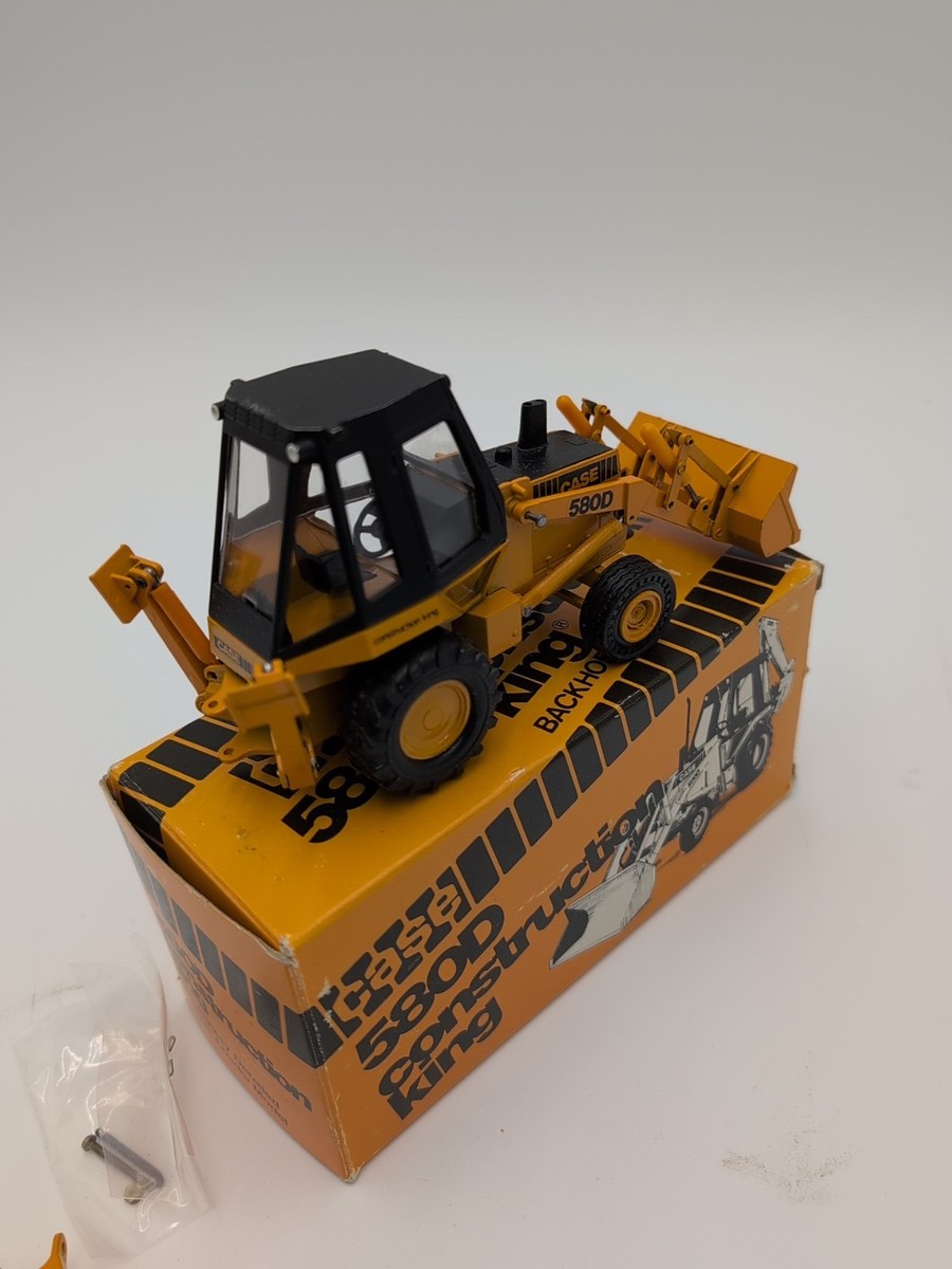 1/35 Conrad Toy Case 580D Construction King Backhoe | eBay
