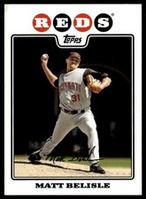 2008 Topps Matt Belisle Cincinnati Reds #342