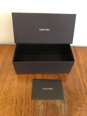 TOM FORD BrillenBox LEERE BOX Karton Hartschale Made in ITALY