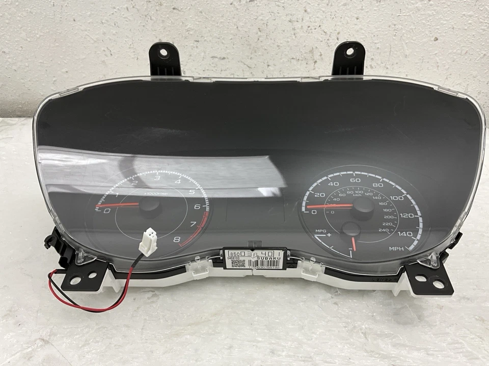 2021 SUBARU CROSSTRECK Speedo Instrument Cluster UNKNOWN MILLE 85003FL401 FABRICANTE DE EQUIPAMENTO ORIGINAL - Imagem 4 de 4