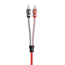 Cerwin Vega RV17 17 ft. 2-Channel Dual Twisted RCA Cable with Dual Molded Ends